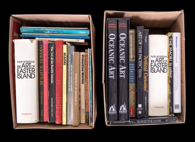 25 Oceanic Arts Reference Books w/ Thor Heyerdahl