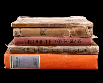 6 Early Children's Books, Pinocchio, Alice