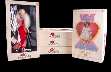 Marilyn Monroe and Shirley Temple Dolls
