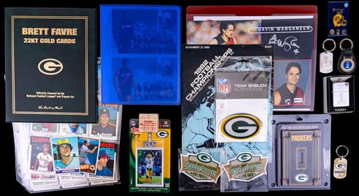 Green Bay Packers and Other Sports Memorabilia