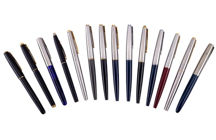 Parker and Cross Fountain Pens (14)