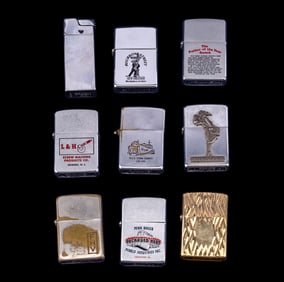 Vintage Zippo and Consul Lighters