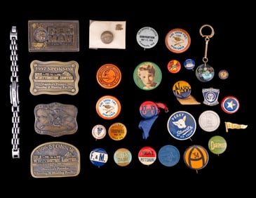 Belt Buckles and Pin Backs