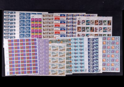 U.S. Postage (14 sheets)