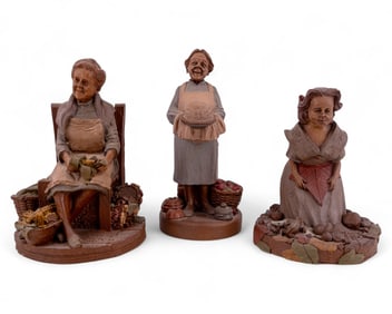 Tom Clark Studios Country Folk Figurines (3)