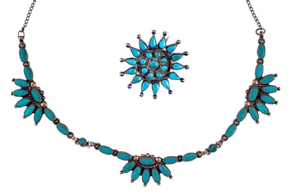 Early Native American Turquoise Jewelry