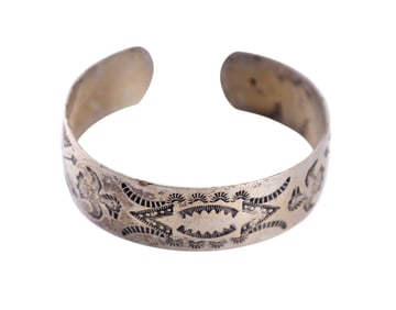 Vintage Native American Sterling Bracelet