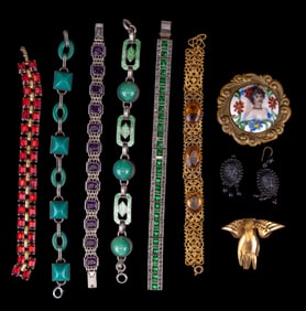 Vintage Sterling and Art Deco Jewelry