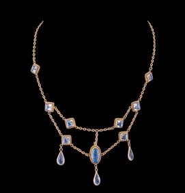 Vintage Festoon Necklace c. 1920s