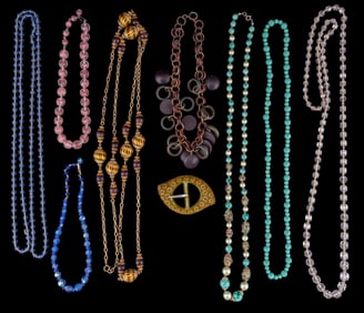 Bakelite and Vintage Estate Necklaces