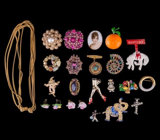 Lisner, Weiss, and Estate Jewelry