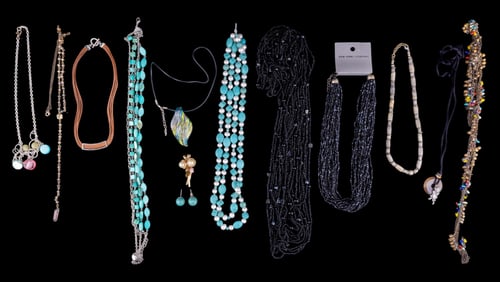 Natural Stones, Howlite, Turquoise, Bead Necklaces