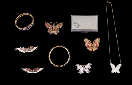 Monet, Janus, Pastelli, more Butterfly Jewelry