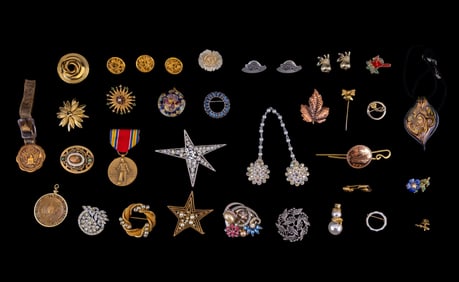 Vintage Estate Brooches and Pendants
