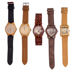 5 Wood / Wood Style Watches