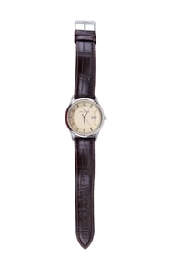 Lucien Piccard Men's Watch with Leather Strap