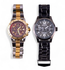 2 Invicta Men's Wristwatches