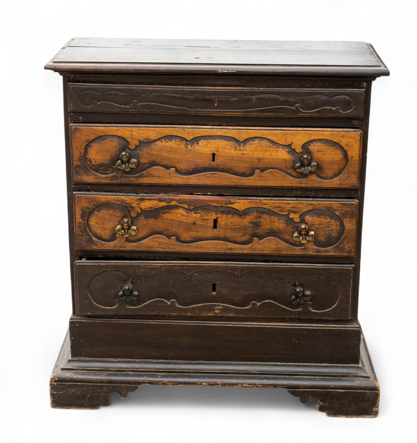 17th C. Spanish Chest of Drawers, Rare Form (1 of 10)