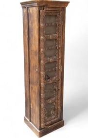 Vintage Chinese Elmwood Tall Lingerie Chest