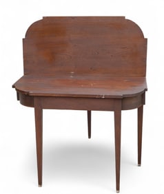 19th C. Mahogany Game Table