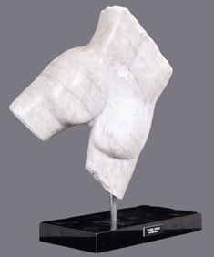 George Adler Marble Sculpture "Flying Torso"