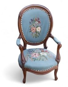 French Style Upholstered Chair