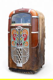 Rockola Jukebox w/ Bakelite, Art Deco Style