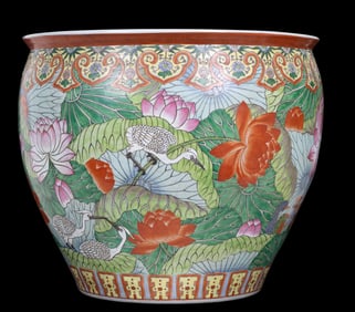 Monumental Koi Fish Bowl Planter