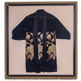 Silk Kimono, Framed
