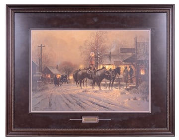 G. Harvey "Remembering the Good Times" Lithograph