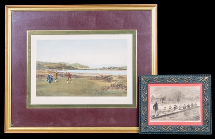Golf + Boating / Crew Theme Art (2)