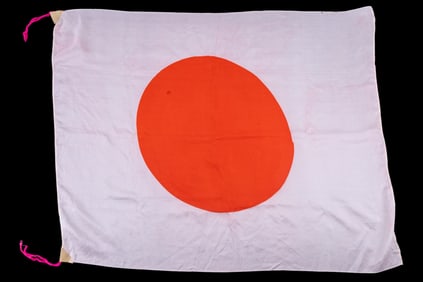 WW2 Japanese Silk Battle Flag