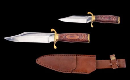 Commemorative Bowie Knife Pair