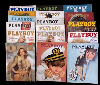Vintage Playboy Magazines 1966, 1974-93