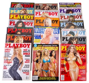Vintage Playboy and Other Adult Magazines