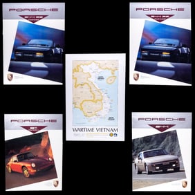 Vintage Porsche Posters (5 Pc.)