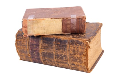 19th C English and German Bibles