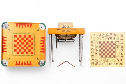 Vintage Merdel Mid-Century Game Board, Other