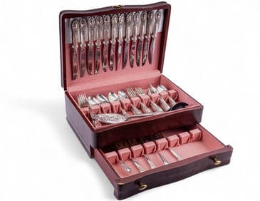 Community Plate Silver Plated Flatware Set (83 Pc)