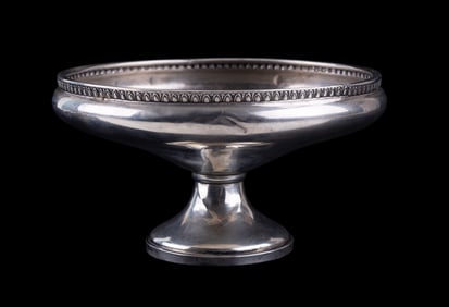 J.W. Weighted Sterling Pedestal Dish / Compote