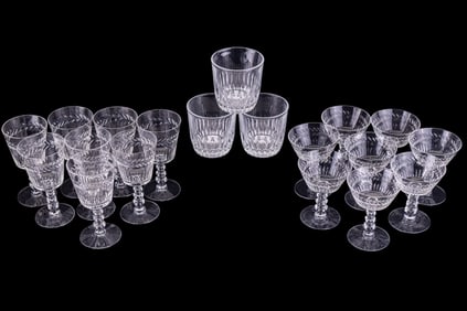 Vintage Cut Glass Drinkware