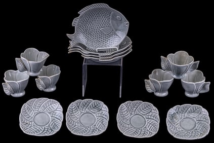 Cemar California Pottery Mid Century Tea Service