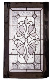 19th C Leaded Glass Window