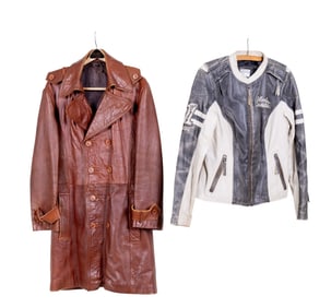 Harley Davidson Women's Jacket and Leather Trench