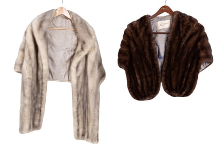 Mink Fur Shrugs, Wanamaker (2)
