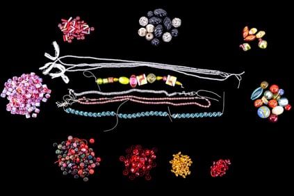 Vintage Artisan Murano Glass Strands