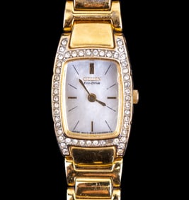 Citizen Eco Drive Gold Tone Wristwatch