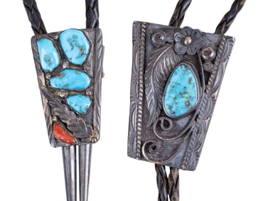 Marvelyne Zuni Silver Bolo + more