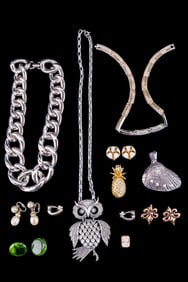 Sterling, Napier, Bakelite, and Vintage Jewelry