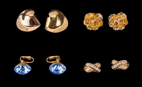 Christian Dior and Vintage Designer Earrings